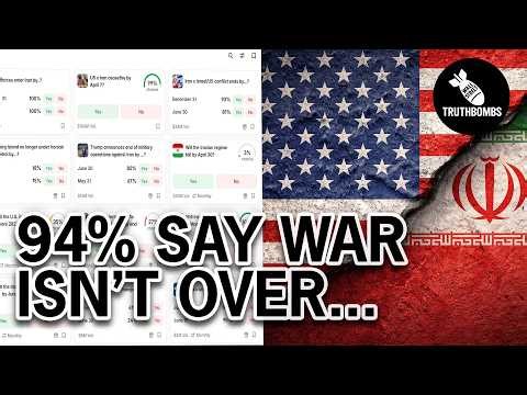 The Ceasefire Is FAKE… Prediction Markets Just EXPOSED The TRUTH