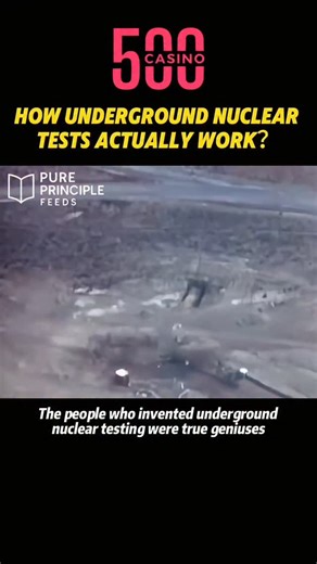 Pure Principle Feeds on Instagram: "💥 Underground nuclear blasts don’t create giant mushroom clouds — they create earthquakes beneath your feet! 🌍 When the explosion happens deep below, it vaporizes rock, forms a massive underground cavity, and sends shockwaves through the planet. A powerful reminder of how science can both create and destroy. ⚛️ 👉 Follow @pureprinciplefeeds for more mind-blowing science facts! #PurePrincipleFeeds #NuclearScience #UndergroundBlast #EngineeringFacts #DidYouKno