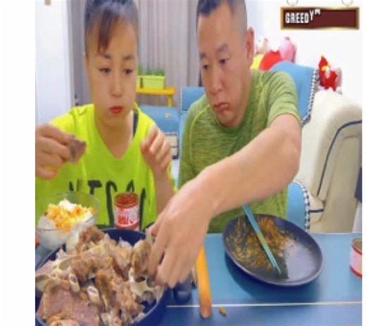 Greedy Man Rule Eat First, Think Later 😤🍖🔥.#couplegoals #mukbang #funny #ForYou #fyp