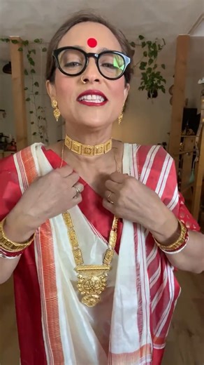 Live highlight|| BENGALI PUJO LOOK for Mahaashtami #durgapujaclothes