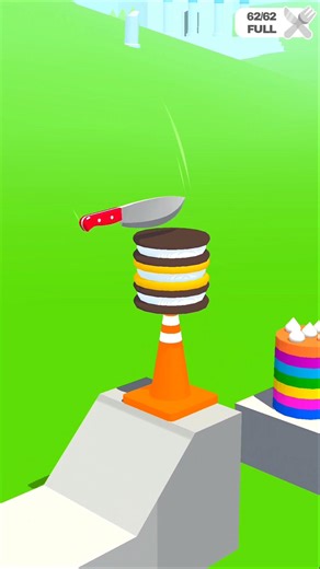 Slice It All Gameplay! Satisfying ASMR slicing game Level 1293 #sliceltall #short