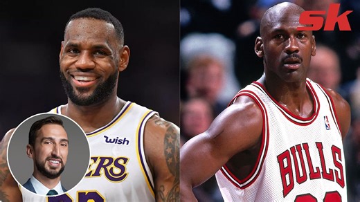 "LeBron James was the dynasty" - Nick Wright vigorously defends LeBron James in GOAT debate while attempting to dismantle the "Nobody ate on Jordan's watch" narrative