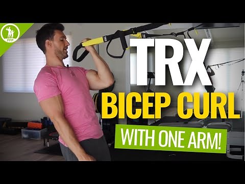 Single Arm Biceps Curl (TRX BICEP WORKOUT)