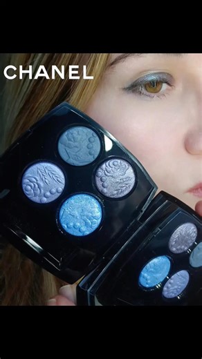 CHANEL 2025/2026 EYESHADOW PALETTE MAKEUP LOOK Swatches Nuit Astrale #chanelbeauty #chanelmakeup