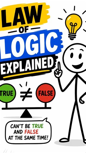 Law of Logic Explained in 40 Seconds #selfimprovement #psychology