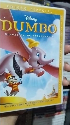 DVD Dumbo – Edição de 70º Aniversário | Edição Especial Disney | Ótimo Estado