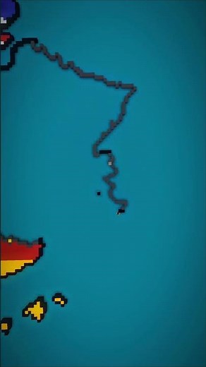 Medium Scale France #minecraft #france #french #europe #map #flag #geography