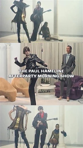 The 032c universe is always expanding. In the summer 2025 issue, we delve deeper into entertainment with a television show dreamt up by photographer and director @caspersejersenstudio and styled by @rasbartram. The new issue includes a shoot from THE PAUL HAMELINE AFTERPARTY MORNING SHOW, which stars the French artist @paulhameline (who has walked all past 032c runway shows) as the host and @elias.ronnenfelt of IceAge and @vic_carmensonne as guests. Watch the show on 📲 032c.com Photography and 