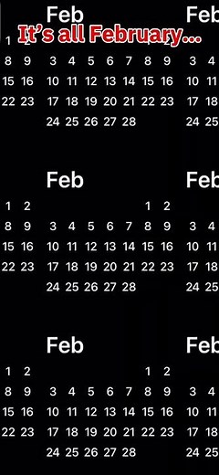 FEBRUARY 28, 506713 - THE END OF APPLE'S CALENDAR #shorts #scroll #unknown #glitch