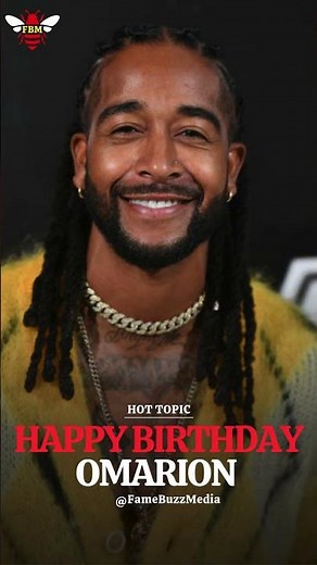 Happy 41st Birthday, Omarion! 🎂 R&B Icon & B2K Superstar #birthdaycelebration