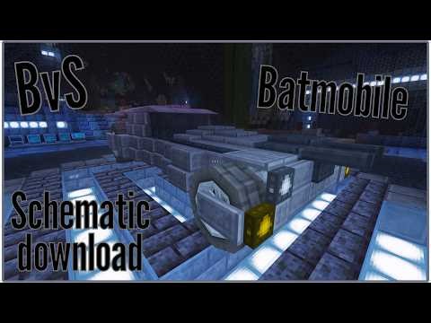 I'm obsessed with making Batmobiles with Create in Minecraft
