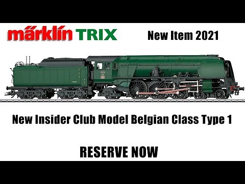 New Marklin/Trix Streamlined Locomotive. Insider Surprise Model 2020