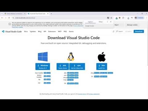 python nasıl indirilir? visual studio code nasıl indirilir?