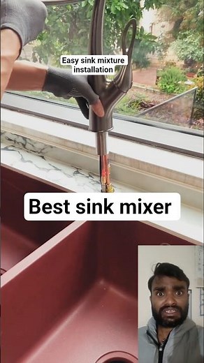 Kitchen Sink Mixer Tap Installation | Easy Method