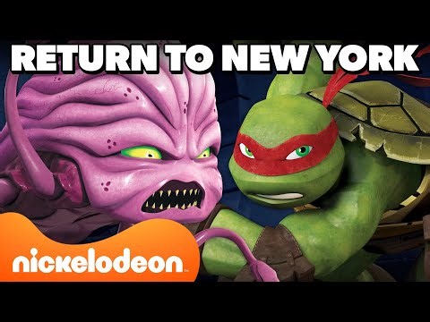 Ninja Turtles Fight ROBOT MUTANTS To Save Splinter! | TMNT | Nicktoons