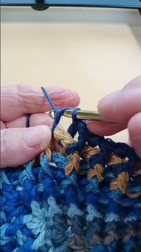 Front and Back Post Double Crochet