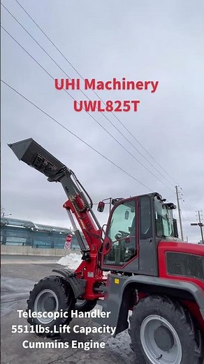 UWL825T Wheel Loader Arrived!