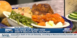 In the Kitchen with Island View Diner