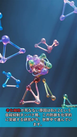 【恐怖】あなたの体内の老化細胞が今も毒を撒き続けている化学的理由 #Shorts