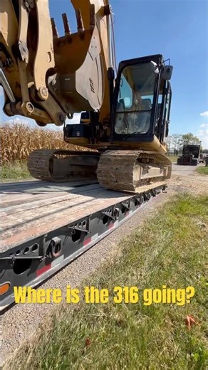 Where is the Caterpillar 316 Excavator going? Stay tuned Dirt Family!! ⚒️ #caterpillar #excavator