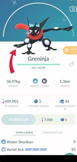 LETS GOO!! ✨Shiny Greninja ✨ Evolve🧬 in Pokemon GO.