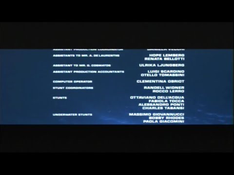 Leviathan (1989) End Credits (HBO Zone 2024)