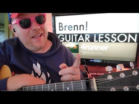 4runner - Brenn! Guitar Tutorial (Beginner Lesson!)