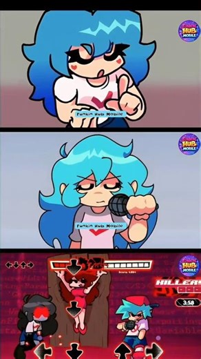 FNF Manifest But Old Vs New Animation - Friday Night Funkin' Mobile Game