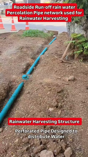 1.5K reactions · 306 shares | The best what a harvesting system to help roadside water collection to soak in the nearby garden helping rainwater harvesting and groundwater recharge. | Mission Green Mumbai | Facebook