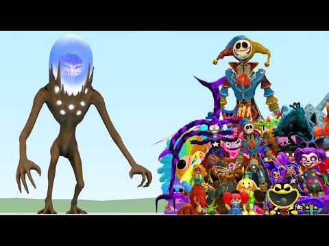 New Siren Head Alien Vs All Poppy Playtime Chapter 1 To 5 Monsters In Garry's Mod