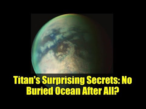Titan's Surprising Secrets: No Buried Ocean After All?