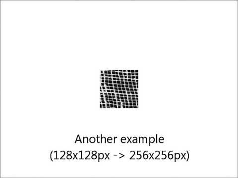 Pixel based Texture Synthesis (Efros & Leung) algorithm