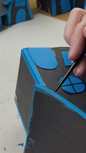 Making a Miniature CASTLE TOWN from Deltarune! [Part Four–Finale] #deltarune #art #miniature