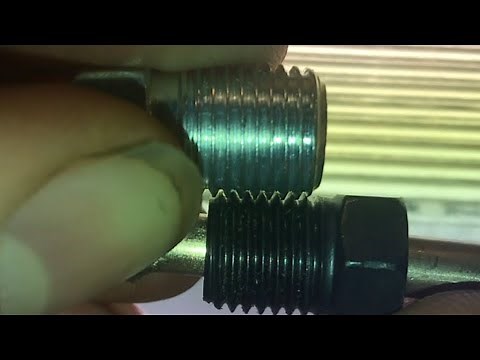 how to verify brake line fittings are CORRECT