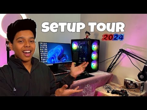 New Gaming studio setup tour | Setup Tour Room tour | D World of Gaming 4K