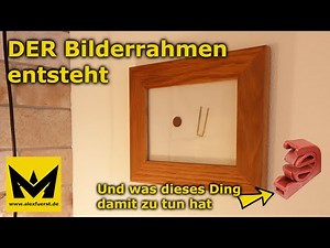 Bilderrahmen bauen | Mit Klemmsia Cornets