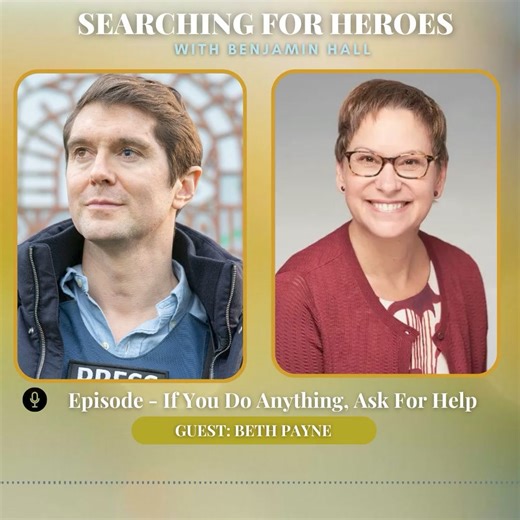 On Searching For Heroes, retired US Diplomat Beth Payne joins Benjamin Hall to discuss how recovering from a traumatic rocket attack led her to become a resilience trainer -- where she teaches people to become adaptable, even in the face of adversity. https://buff.ly/47HagUy | FOX News Radio | Facebook