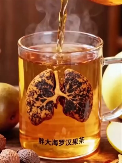 胖大海羅漢果雪梨茶，潤肺止咳的最佳選擇