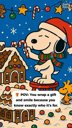 ✨🎄 A burst of Christmas colors, a sky full of magic, and Snoopy leading the parade of joy. Because this season isn’t just merry — it’s bright, bold, and beautifully alive. 🌈❄️🐾 | Joyful Season