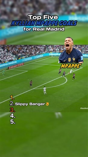 Top Five Kyllian Mpappe Goals! #mpappé
