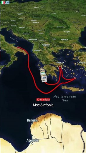 Msc Sinfonia Adriatic Sea 7 days cruise from Bari Italy summer 2025