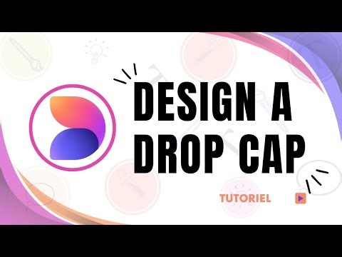 How to design a drop cap in Microsoft Designer