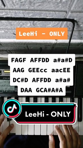 LeeHi - ONLY Piano Tutorial