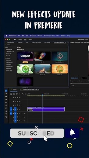 New Premiere Pro 2025 Effects You Need to See! ✨
