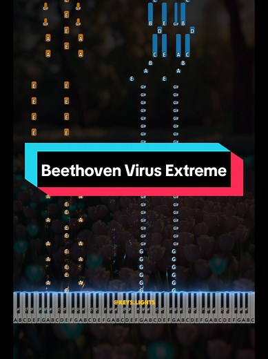 🔴 Beethoven Virus Extreme 🔥(Advanced Piano Tutorial) #piano #pianotutorial #easypiano #easypianotutorial #beethoven #beethovenvirus