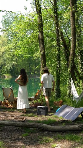 2.2K views · 34 reactions | Living it up this National Bucket List Day!  Good vibes, forest picnics, and endless power from BLUETTI solar panels. Let’s go! ⚡https://bit.ly/4jmlLql #BLUETTI #bluettipower #solarpanels #solarenergypanels | Bluetti Global | Facebook