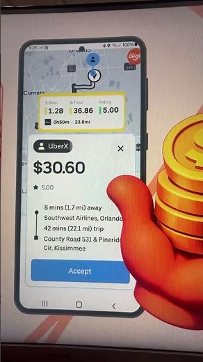 Red means no. Yellow so so & green let’s Go. Uber & Lyft decisions in milliseconds. #GigU on Android