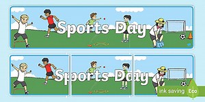 Sports Day Display Banner