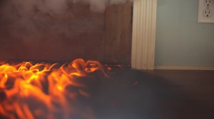 How to Get the Under-the-Door Fire Effect from 'Backdraft'