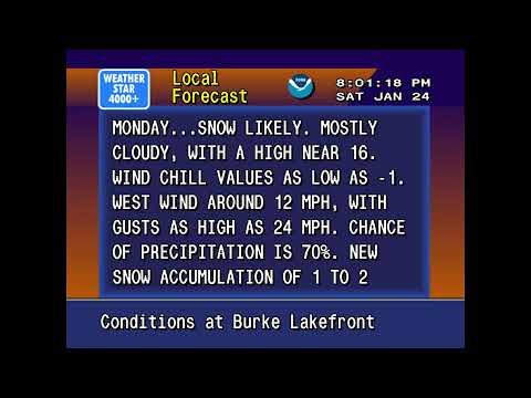 WeatherSTAR 4000 for NEOH